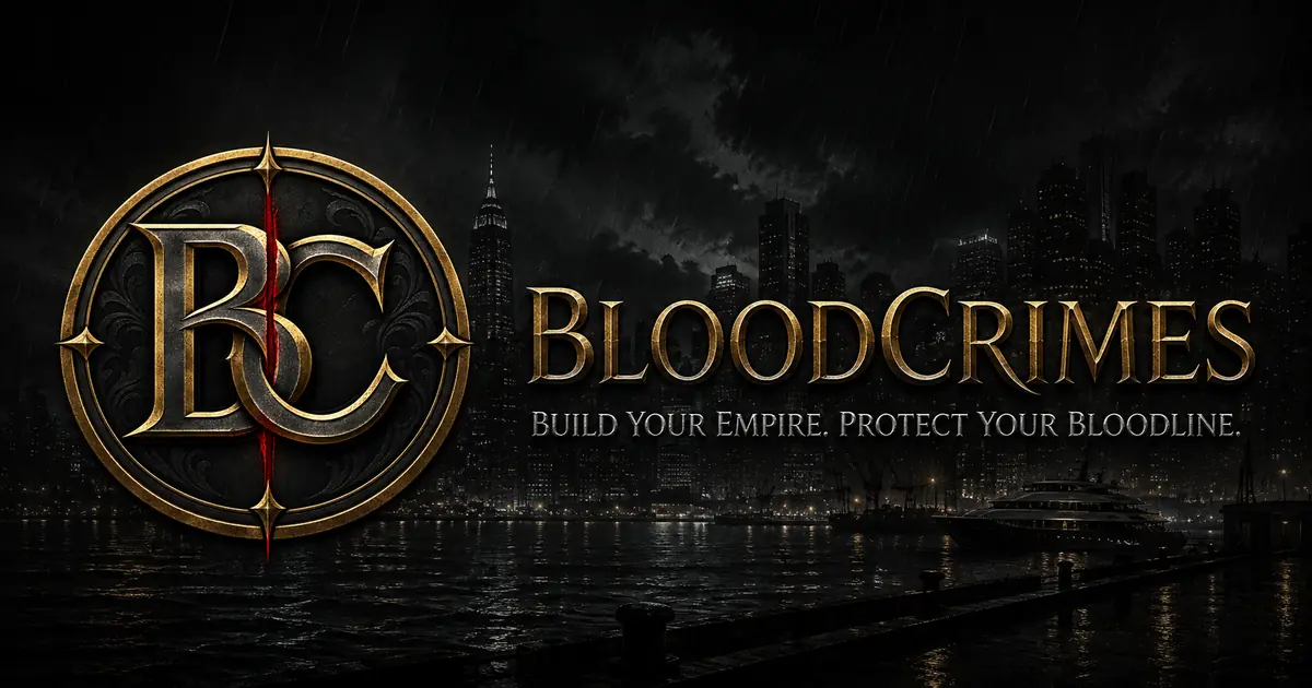BloodCrimes — browser underworld RPG