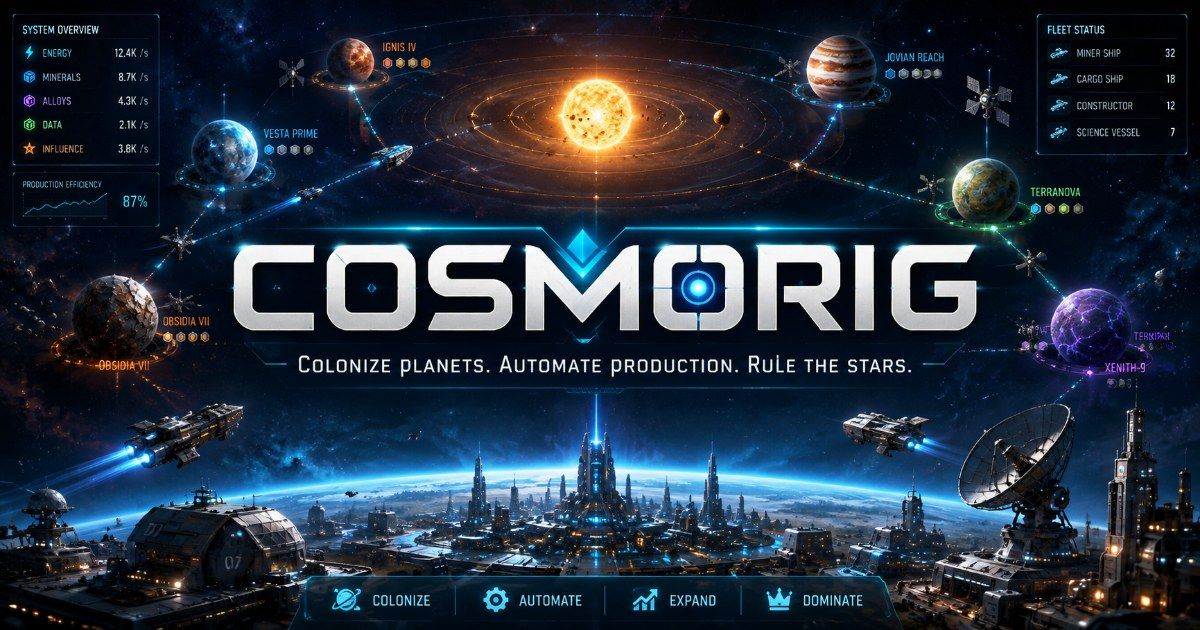 Cosmorig — Galactic Industry cover